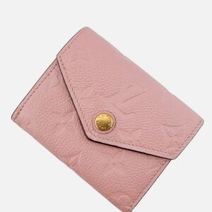 Louis Vuitton Pink Leather Women's Wallet - Copy